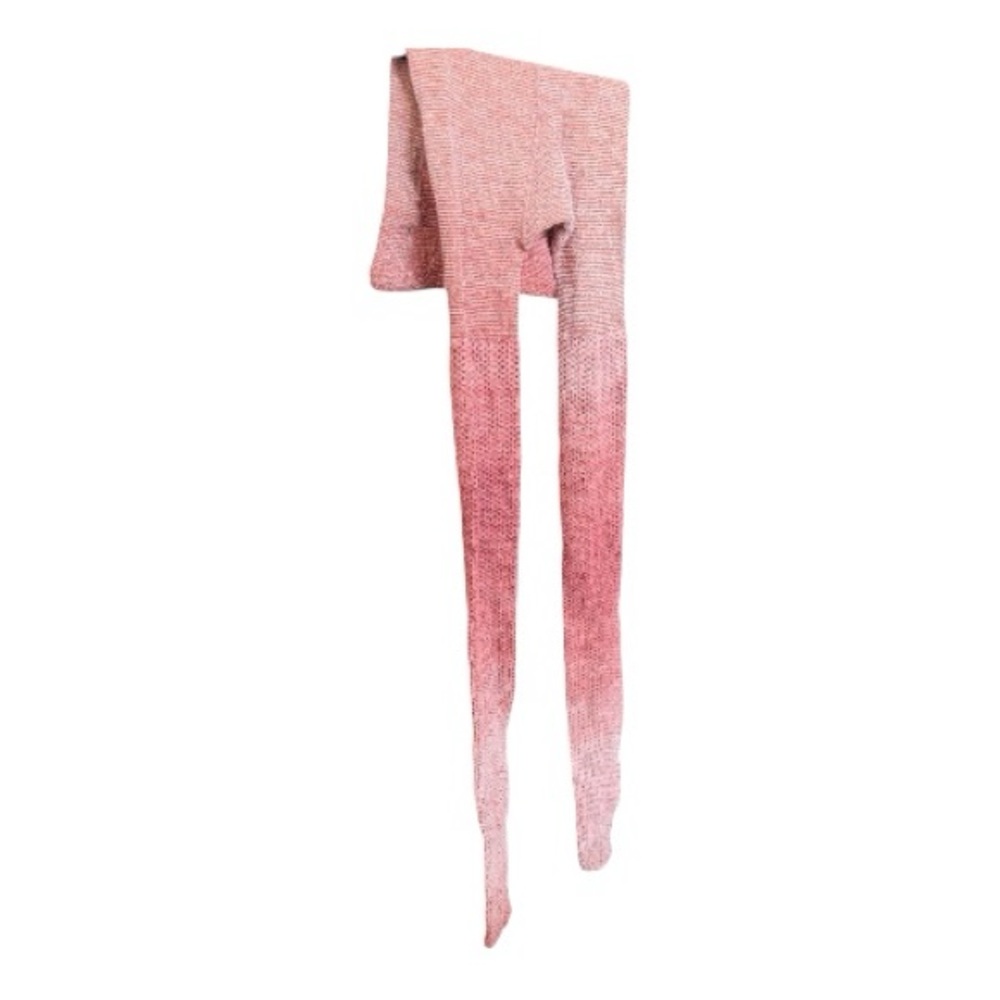 Stylish Missoni  Pink with Gold Thread Women's Wool Leggings